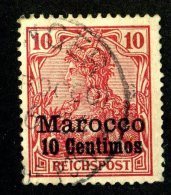 (1189)  Morocco  1900  Mi9  Used ~ (michel €2,00) - Marokko (kantoren)