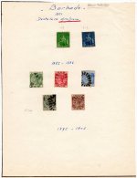 7 Valeurs (Barbade  1861-1882/86 ) (voir Scan) - Barbados (...-1966)