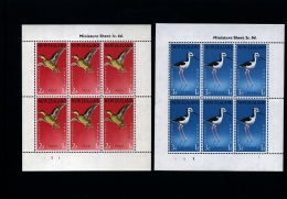 NEW ZEALAND - 1959  HEALTH  TWO  MS     MINT NH - Blocs-feuillets