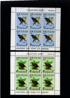 NEW ZEALAND - 1966  HEALTH  TWO  MS     MINT NH - Blocs-feuillets