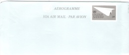 UNO New York 1982  Ganzsache Aerogamme Mi-Nr. LF 9  Ungebraucht  (  Dl 1  ) - Luftpost