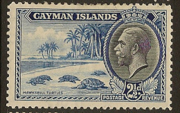CAYMAN IS 1935 2 1/2d KGV SG 101 HM YK234 - Cayman Islands
