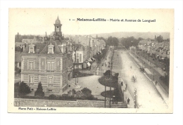 Cp, 78, Maisons Laffitte, Mairie Et Avenue De Longueil - Maisons-Laffitte