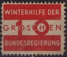 Austria - WINTER HELP - Charity Stamp -  CINDERELLA - Contre La Faim