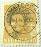 Netherlands 1981 Queen Beatrix 75c - Used - Used Stamps