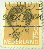 Netherlands 1981 Queen Beatrix 75c - Used - Oblitérés