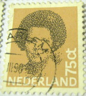 Netherlands 1981 Queen Beatrix 75c - Used - Gebruikt