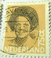 Netherlands 1981 Queen Beatrix 75c - Used - Used Stamps
