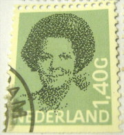 Netherlands 1981 Queen Beatrix 1.40g - Used - Used Stamps
