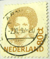 Netherlands 1991 Queen Beatrix 80c - Used - Gebruikt