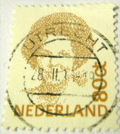 Netherlands 1991 Queen Beatrix 80c - Used - Used Stamps