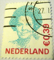 Netherlands 2002 Queen Beatrix 0.39c - Used - Oblitérés