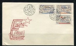 Czechoslovakia 1977 Cover   Special Cancel Complete Set - Cartas & Documentos