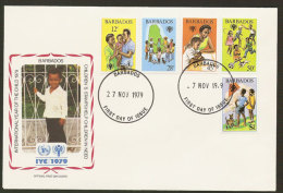 Barbades FDC Année Internationale De L´Enfant 1979 Barbados FDC Int. Year Of The Child IYC - Barbades (1966-...)