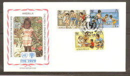 Anguilla FDC Année Internationale De L´Enfant 1979 Anguilla FDC Int. Year Of The Child IYC - Anguilla (1968-...)