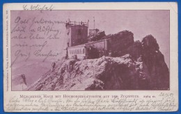 Deutschland; Zugspitze; Münchner Haus; 1903 - Zugspitze