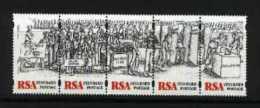 REPUBLIC OF SOUTH AFRICA, 1997, MNH Stamp(s) Freedom Day,  Nr(s.) 1047-1051 - Nuevos