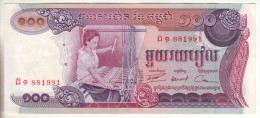 3 Billets De 100, 500 Et 1000 Riels Cambodge 1973 1975 - Cambodja