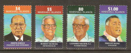 Marshall Personalities 2001 ** Marshall Islands Famous People 2001 ** - Marshallinseln