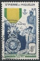 SAINT PIERRE Et MIQUELON - Médaille Militaire Oblitérée TTB - Used Stamps