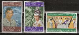 Cayman Islands 1977 Silver Jubilee Coronation Queen Elisabeth - MNH**, Postfrisch Ohne Falz , Neuf Sans CharniÂŠre , Nev - Kaimaninseln