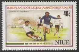 Niue 1988 Mi 727 ** German “All Star” Team In Action – West German Football Victories / Spielszenen - Franz Beckenbauer - Clubs Mythiques