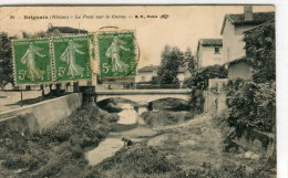 CPA 69 BRIGNAIS LE PONT SUR LE GARON 1921 - Brignais