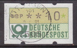 BRD-Germany - Automatenmarken /  Mit Zählnr. /1981 / D114 - Viñetas De Franqueo [ATM]