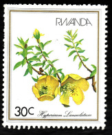 RWANDA 1982-  YT   1048  -  Hypericum -  Neuf Sans Gomme - Neufs