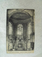 51 CHATILLON SUR MARNE - INTERIEUR DE L'EGLISE BOMBARDEE - Châtillon-sur-Marne