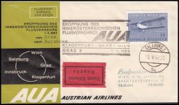 Austria 1963, Airmail Cover Graz To Salzburg - Andere & Zonder Classificatie