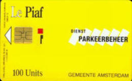 # PIAF NL.AMS13 - AMSTERDAM Jaune - Logo Diest Parkeerbeheer 100u Iso ? Neant 99220111 - Tres Bon Etat - - Parkeerkaarten