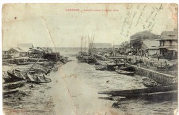 CAYENNE CANAL LAOUSSSAT A MAREE BASSE - Cayenne