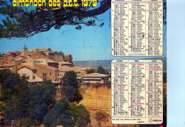 ALMANACH DES P.T.T.  1979 - OBERTHUR - Ille Et Vilaine - Tamaño Grande : 1971-80