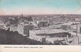 Wisconsin Janesville Northwest From Court House - Janesville