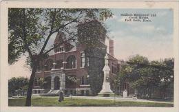 Kansas Fort Scott Soldier Monument And Court House - Autres & Non Classés