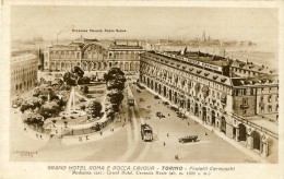TORINO - GRAND HOTEL ROMA - 2 Scans - Andere Monumenten & Gebouwen