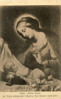 ROMA - Galleria Corsini - La Vergine Contemplando Il Bambino - 2 Scans - Musées