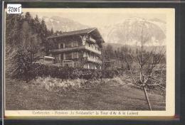 DISTRICT D´AIGLE /// CORBEYRIER - PENSION LA SOLDANELLE - B ( PLI D'ANGLE ) - Corbeyrier