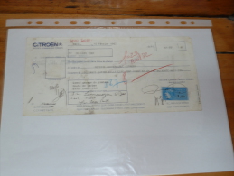 Document Societe Commerciale CITROEN  Paris - Automobile