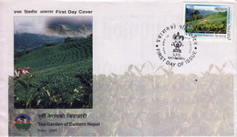 TEA Garden FDC 2003 NEPAL - Autres & Non Classés