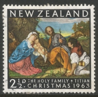 New Zealand. 1963 Christmas. 2 1/2d Used - Oblitérés