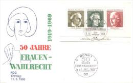 Germany - Block 5 FDC (b390)- - 1961-1970