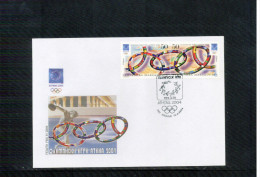 Makedonien / Macedonia 2004 Olympische Spiele / Olympic Games FDC - Estate 2004: Atene