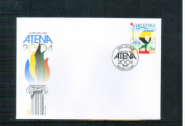 Kroatien / Croatia 2004 Olympische Spiele / Olympic Games FDC - Summer 2004: Athens