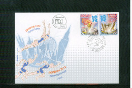 Serbien / Serbia 2012 Olympische Spiele / Olympic Games FDC - Summer 2012: London