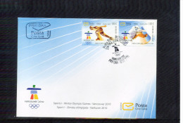 Montenegro 2010 Olympische Spiele / Olympic Games Vancouver FDC - Hiver 2010: Vancouver