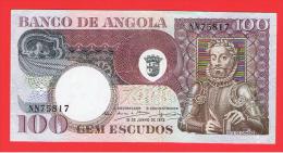 ANGOLA - 100 Escudos 1973 SC  P-106 - Angola