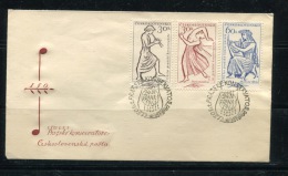 Czechoslovakia 1961 Cover First Day Special Cancel Complete Set - Cartas & Documentos