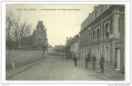 PONT-DE-L´ARCHE(27)neuve- La Gendarmerie Et La Place Des Champs-plan Peu Courant - Pont-de-l'Arche